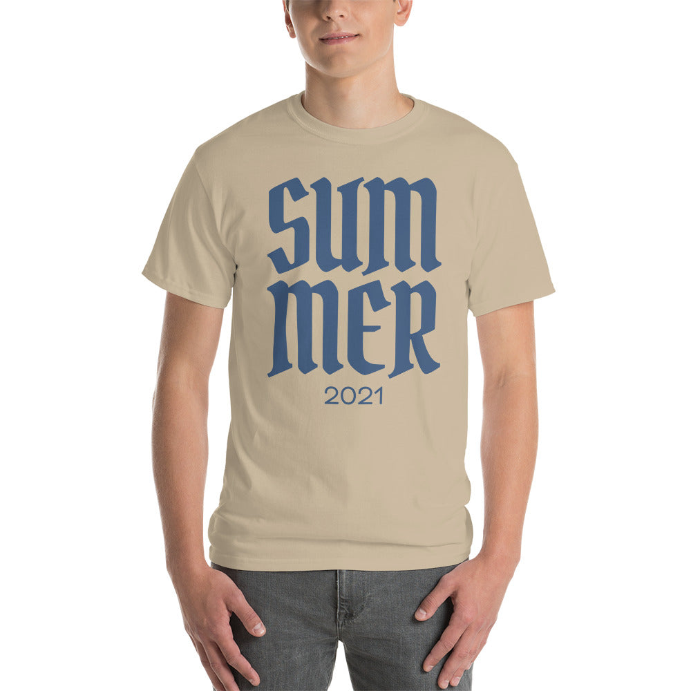 summer 21 x short sleeve t-shirt | blue